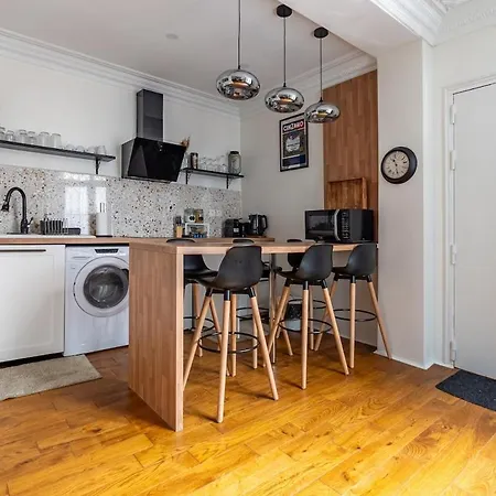 Appartement 2 Etages Paris - Metro 9 Grands Boulevards - Folies Bergeres Exterior foto