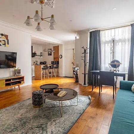 Appartement 2 Etages Paris - Metro 9 Grands Boulevards - Folies Bergeres Exterior foto